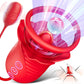 Vibrador de bomba para clítoris 3 en 1 BloomQueen