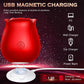BloomSync App Controlled Rose Suction Vibrator