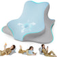 Almohada en Cuña de Apoyo Íntimo para Parejas, Color Azul