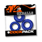 Anillo para pene Cockpack 3 unidades de Oxballs