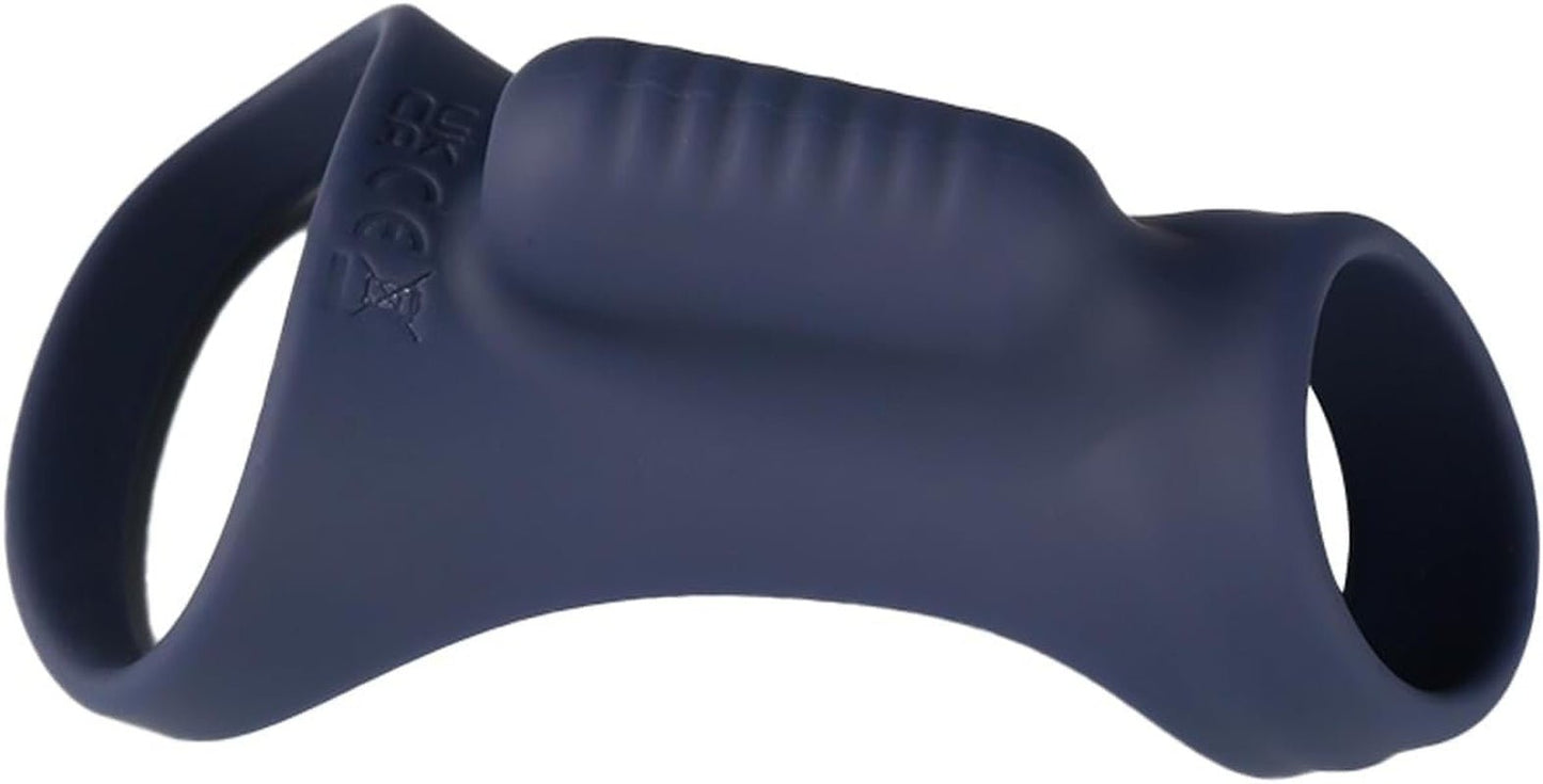 Anneau de pénis vibrant BluePulse pour couples