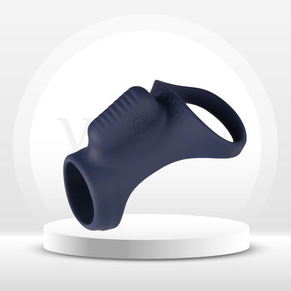 Anneau de pénis vibrant BluePulse pour couples