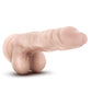 Dildo Dr. Skin Stud Muffin de 21,6 cm - Beige
