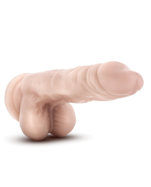 Dildo Dr. Skin Stud Muffin de 21,6 cm - Beige