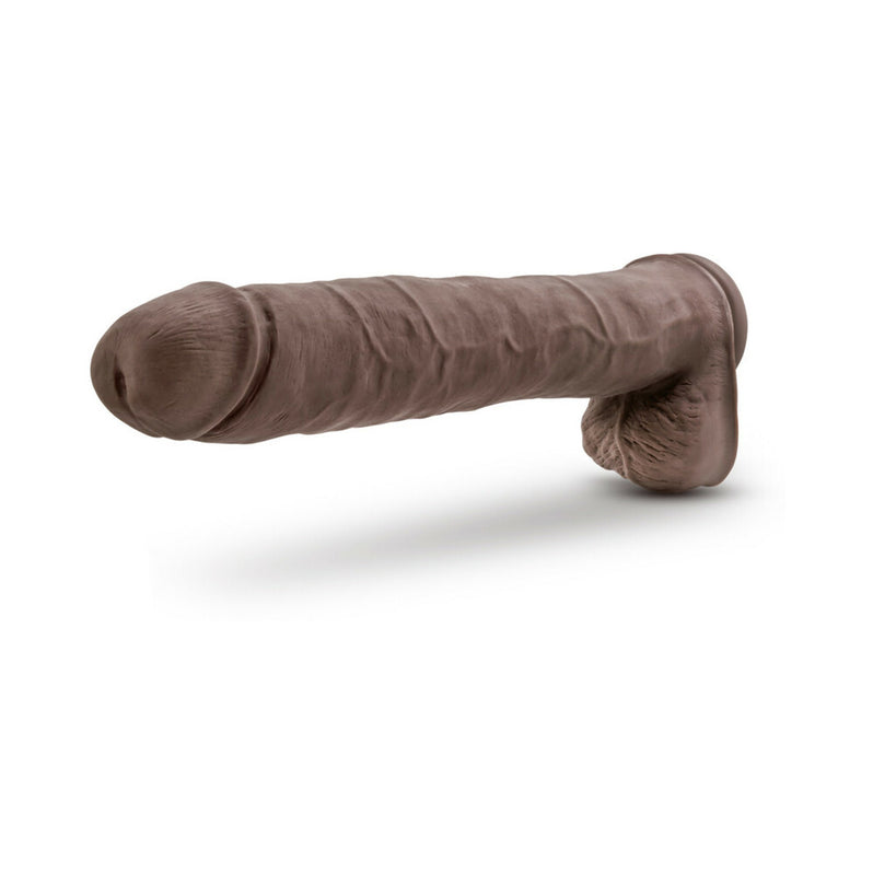 Dildo Plegable con Testículos Blush Au Naturel Daddy de 35,5 cm