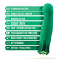 Colorete Oh My Gem Vibrador Calentador Encantador para el Punto G Esmeralda