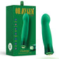 Colorete Oh My Gem Vibrador Calentador Encantador para el Punto G Esmeralda