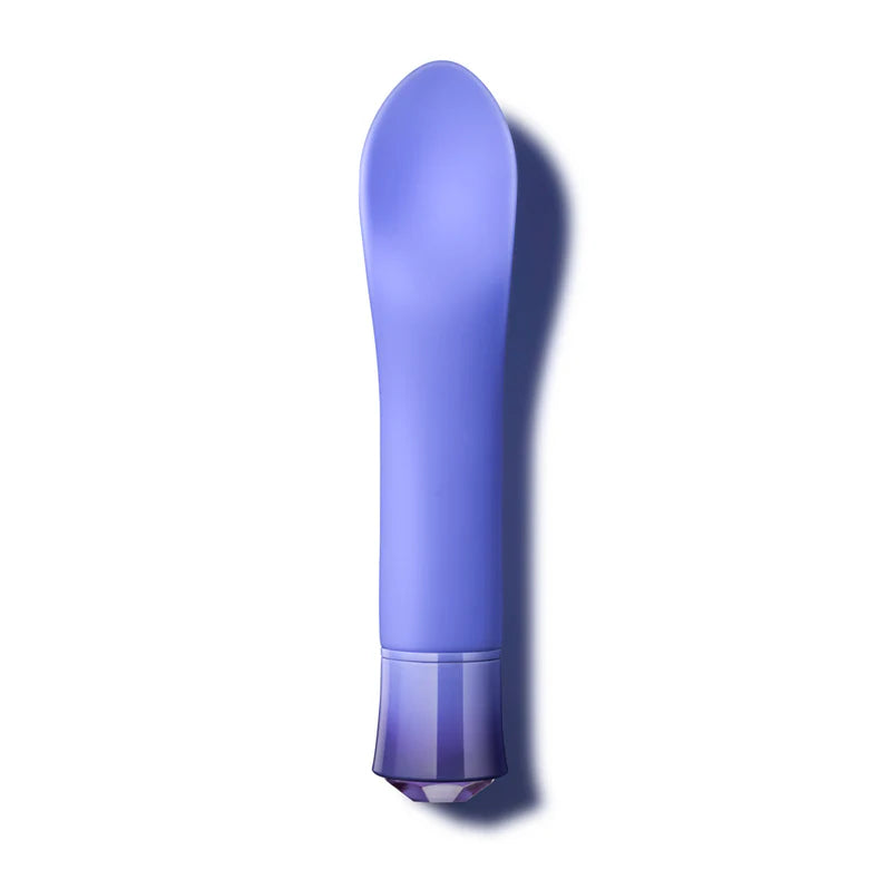 Blush Oh My Gem Enrapture Calentador estimulador lingual Vibe Tanzanite