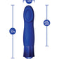 Colorete Oh My Gem Misterio Calentamiento Vibrador Punto G Zafiro