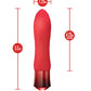 Colorete Oh My Gem Desire Vibrador Recargable Calentador Rubí