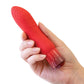 Colorete Oh My Gem Desire Vibrador Recargable Calentador Rubí