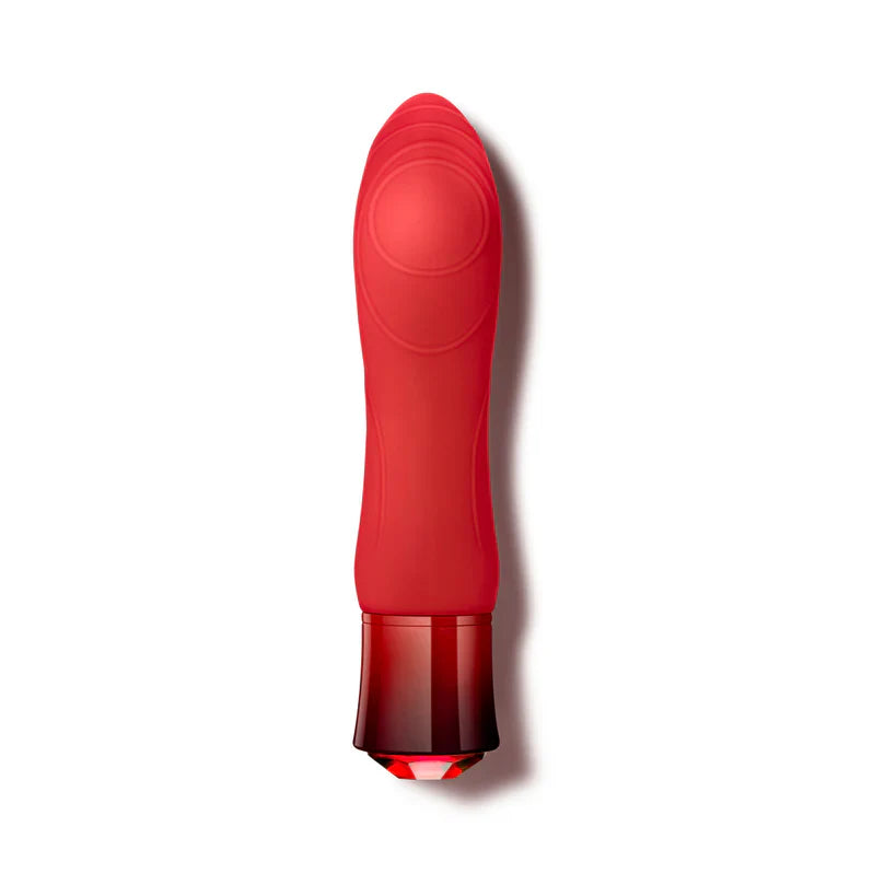 Colorete Oh My Gem Desire Vibrador Recargable Calentador Rubí