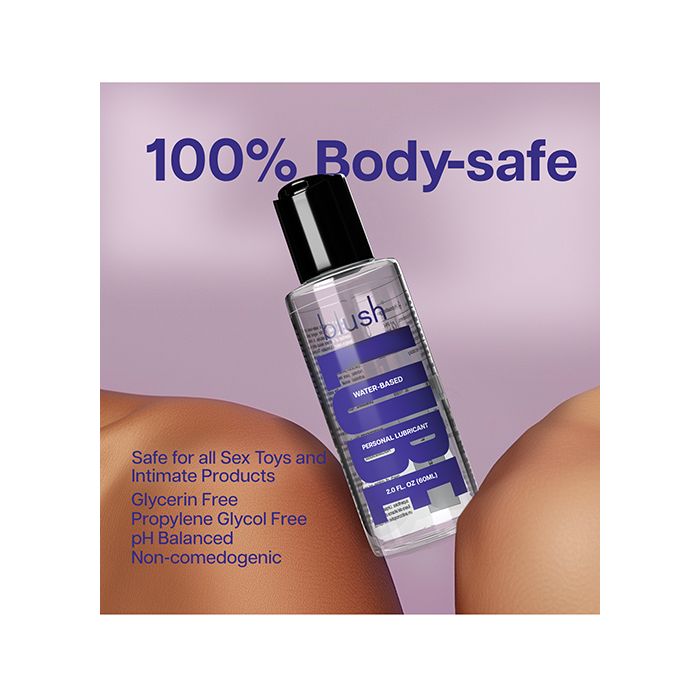 Lubricante a base de agua Blush - 2 oz