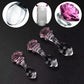 BlushBloom Ensemble de Plugs Anaux en Verre Rose