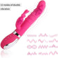 BlushHeat Rabbit Wand Vibrator