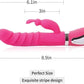 BlushHeat Rabbit Wand Vibrator