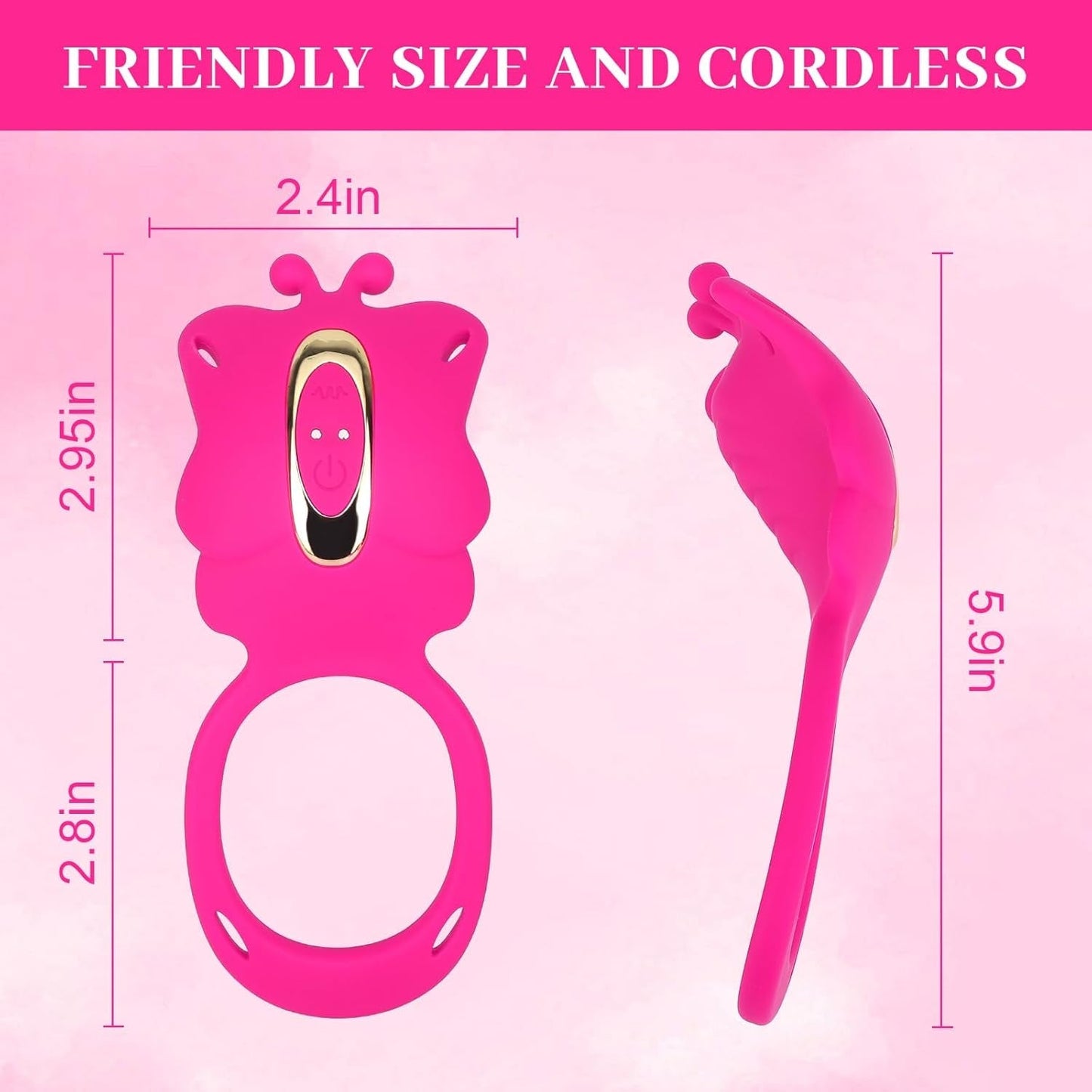 Kit de vibromasseur 3-en-1 pour couples BlushPlay