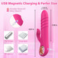 BlushPulse Pink Thrusting Rabbit Vibrator