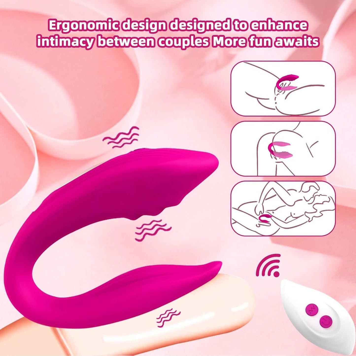 Culotte vibrante portable BlushWhisper