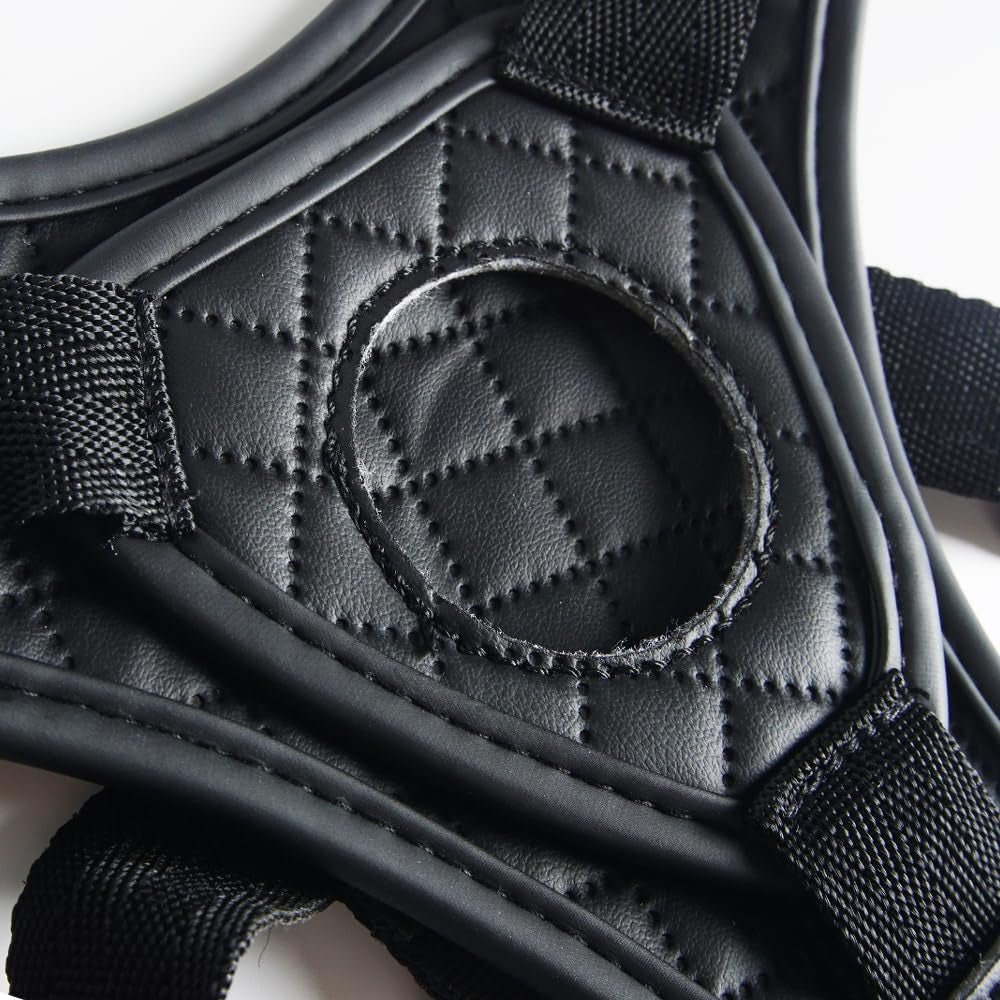 BoldHarness Adjustable Leather Strap-On Dildo Harness