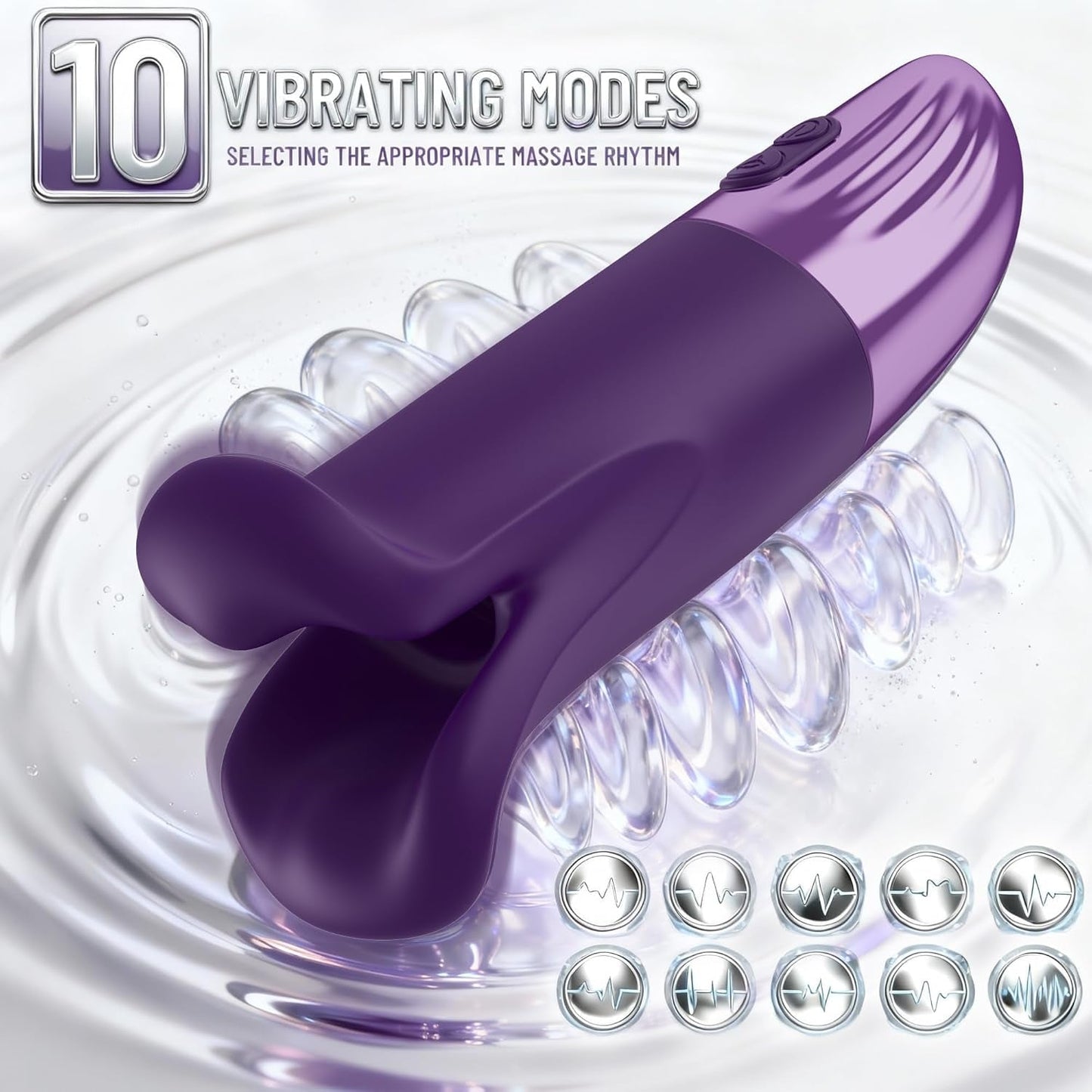 BoldMouth Sucking Male Stroker 5 Suction + 10 Vibe Trainer