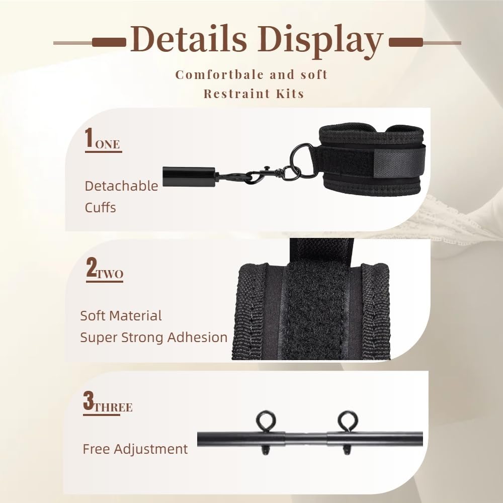 Juego de sujeción de barra separadora ajustable BoundBar