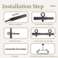 Kit de sujeción BDSM de barra ajustable BoundFrame