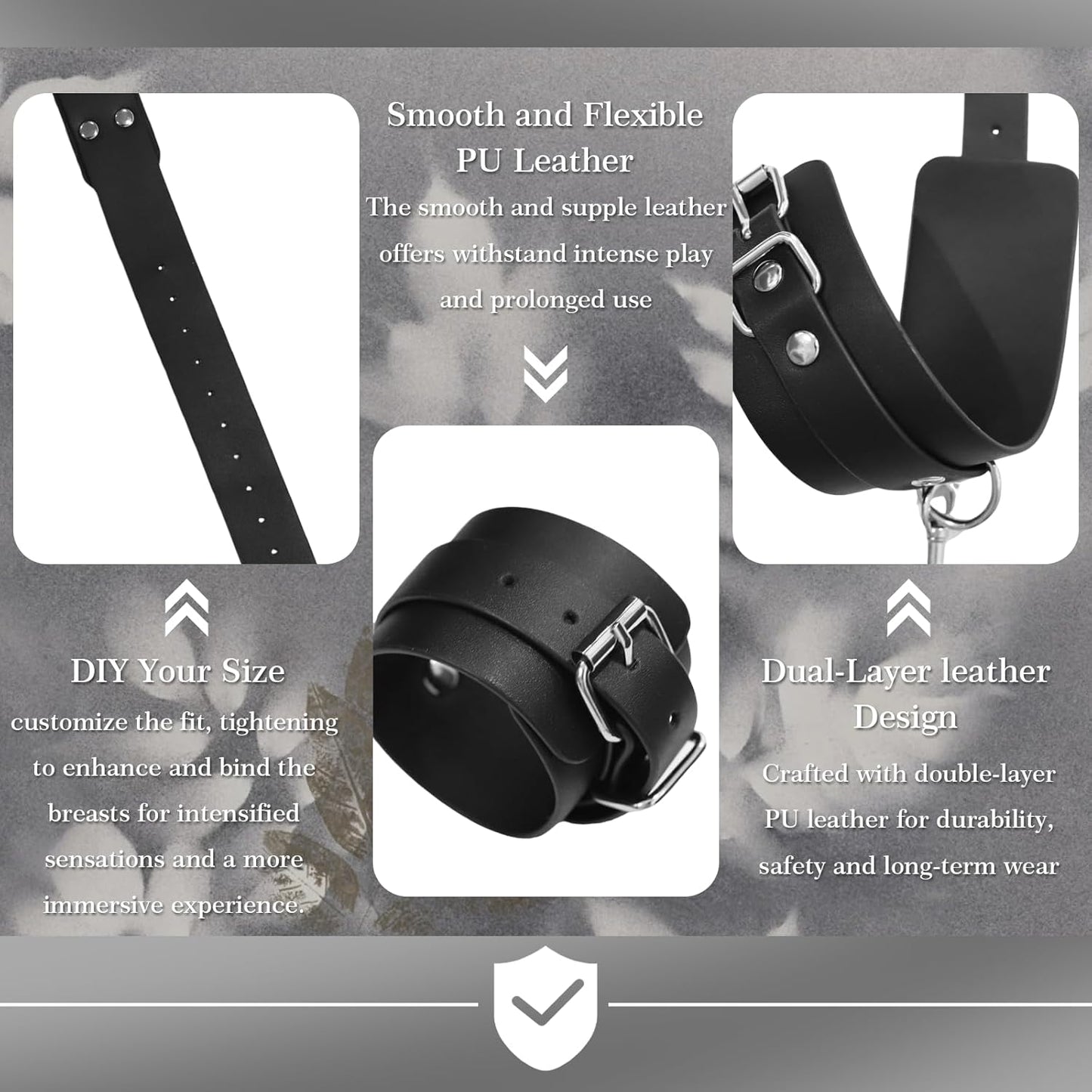 BreastBound Dual-Layer BDSM Harness Set