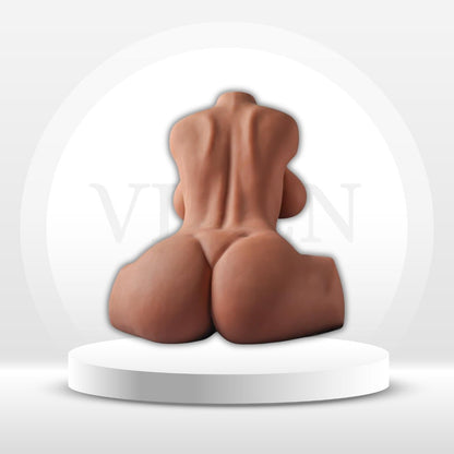 BronzeAllure 3-in-1 Realistic Sex Doll Torso | Wheat TPE