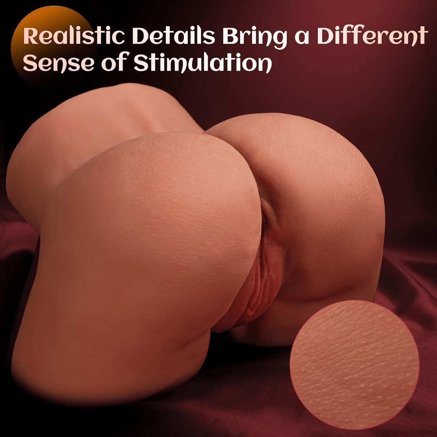 BronzeWhisper AI Sync Pocket Doll 12 Vibrations + Suction