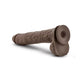 Dildo Plegable con Testículos Blush Au Naturel Daddy de 35,5 cm