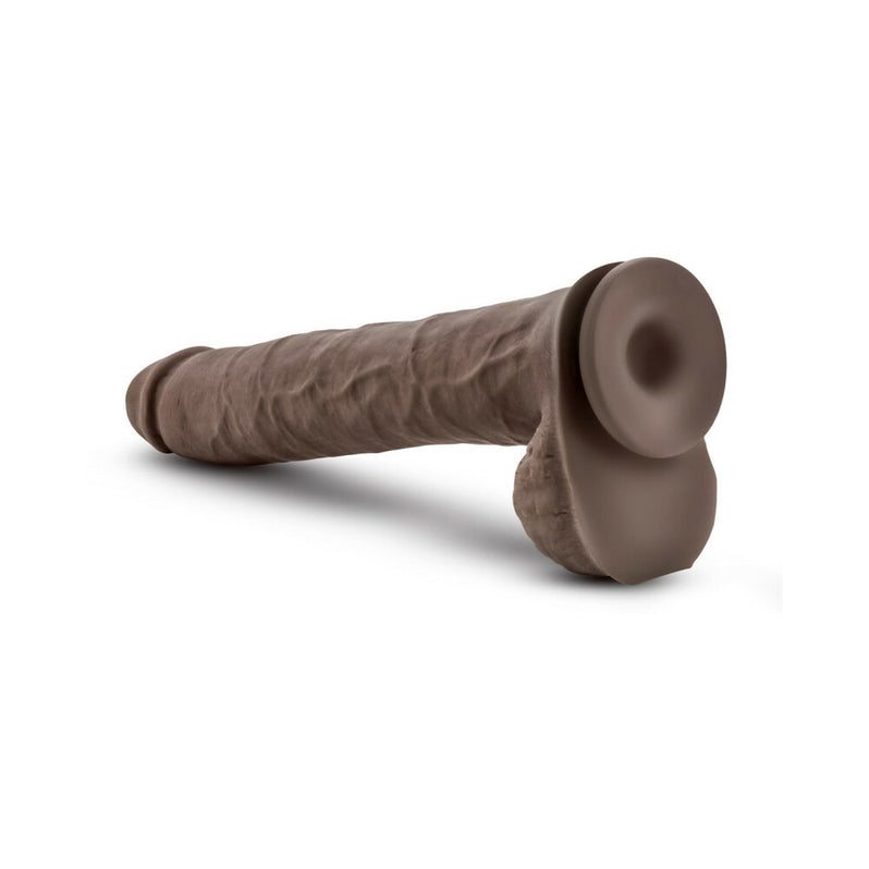 Dildo Plegable con Testículos Blush Au Naturel Daddy de 35,5 cm