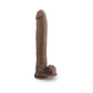 Dildo Plegable con Testículos Blush Au Naturel Daddy de 35,5 cm