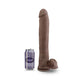 Dildo Plegable con Testículos Blush Au Naturel Daddy de 35,5 cm