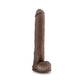 Dildo Plegable con Testículos Blush Au Naturel Daddy de 35,5 cm