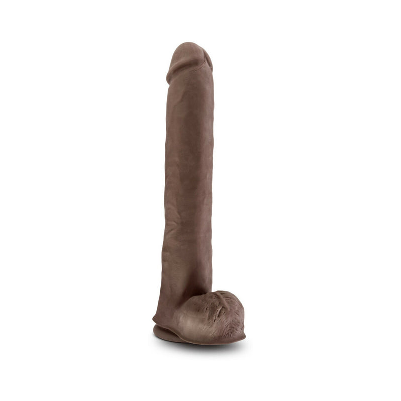 Dildo Plegable con Testículos Blush Au Naturel Daddy de 35,5 cm