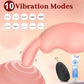 Manchon de pénis vibrant pour stimulation clitoridienne BunnyBoost