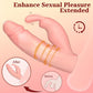 Manchon de pénis vibrant pour stimulation clitoridienne BunnyBoost