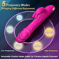 BlushCore Vibrador de conejo con empuje 5 velocidades de empuje 10 modos Impermeable