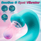 Vibrador succionador de clítoris OrbitSync App Control Rotating Beads