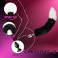 Conjunto anal de cola de zorro y vibrador DualPlay remoto