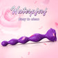 Vibromasseur Perles Anales VioletKiss Rose avec 9 Modes