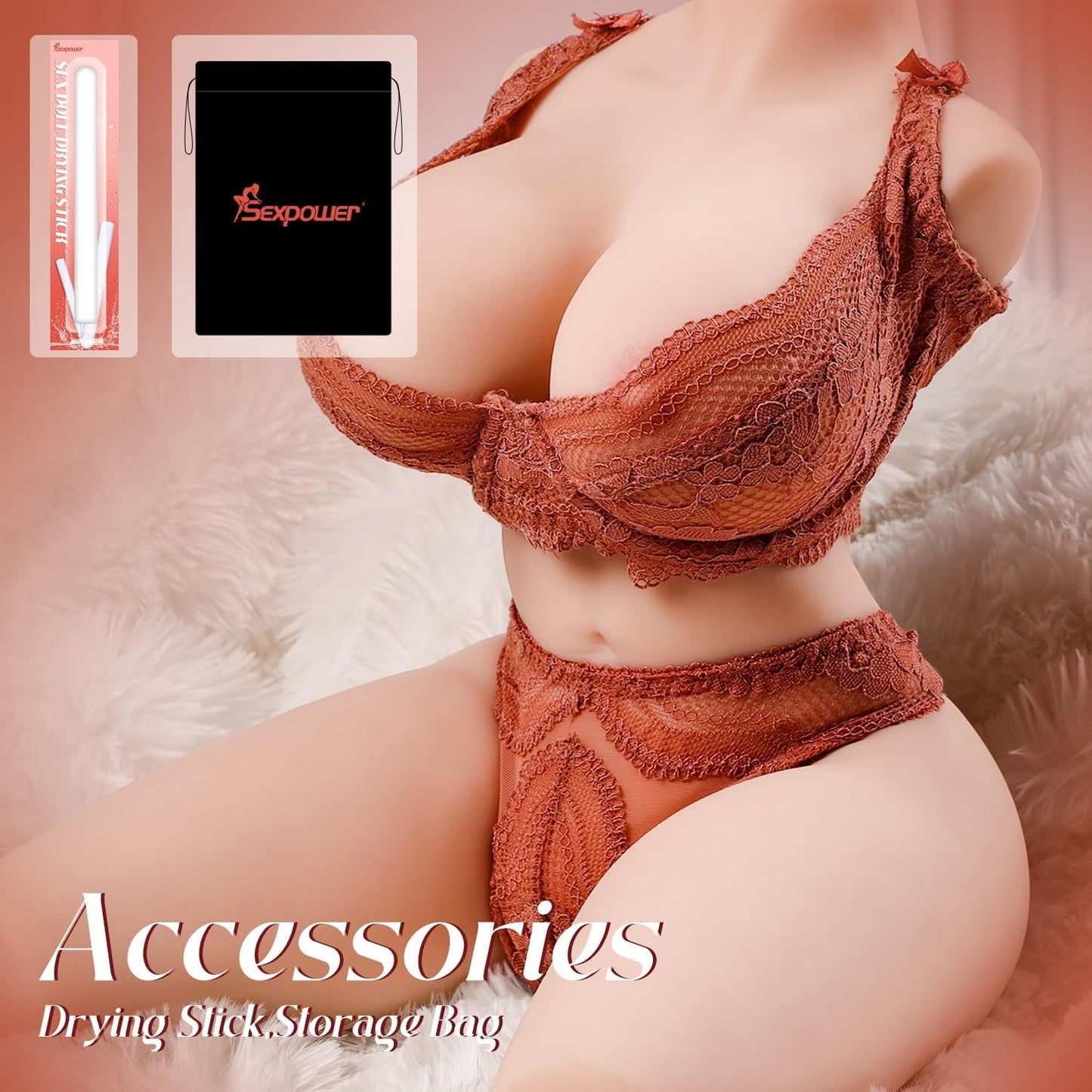 PrimeForm 3-in-1 Torso Stroker Sex Doll 11LB