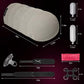 Almohada BDSM inflable AirBond con sujeciones y soporte para juguetes