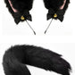 MidnightKink Kit BDSM de 12 piezas con cola, plug anal y set de sujeciones