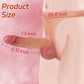 FlexHollow Hollow Correa sin Tirantes Dildo Bragas de Silicona