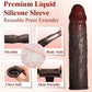RealSkin Realistic Penis Sleeve 8.3” Silicone Extender Ring