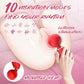 PetalPulse Mini Wand Vibrator 10 Modes Waterproof Clitoral
