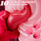 Vibrador de lengua de rosa FlorixaWave 5 en 1 con 10 modos para clítoris