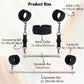 FeatherControl Feather Cuff Adjustable Spreader Bar